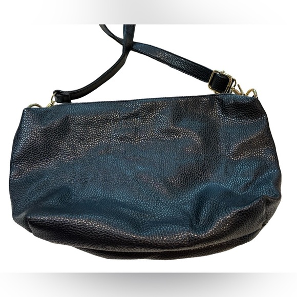 BCBG Paris Y2K Black Shoulder Crossbody Handbag - Picture 2 of 8